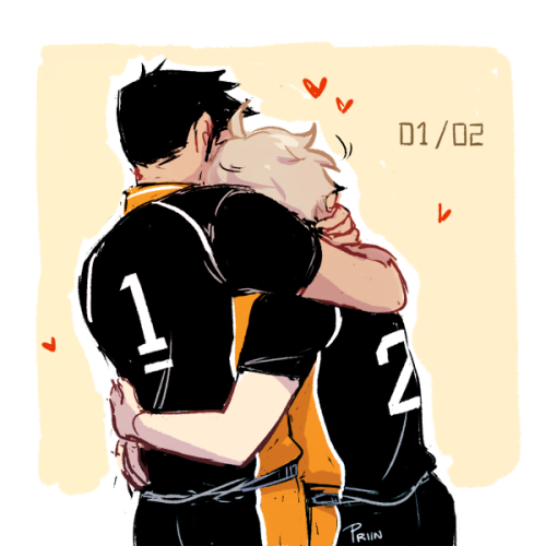 priintaniere: it was daisuga day on 01/02 so i drew the warmest hug :’)(please do not repost/edit/us