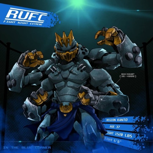 March of Robots 04 - Box - Machamp Had to bust out the UFC and Real Steel references for this one. W