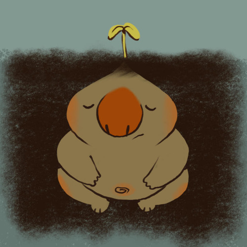 A classic redraw for my Drawgust series is this sad potato mandrake (sad drake?). It’s interes