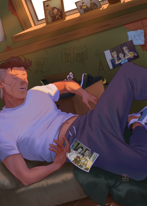 notanotherjojoblog: Here’s my drawing for the @onebillionzine. My intention was to capture a b