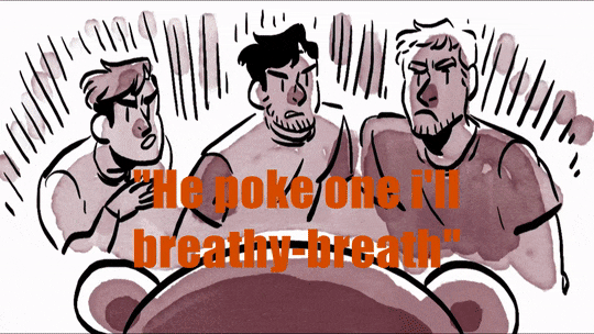 thedarkeststarrms:    Markiplier Makes: Fan Fiction (animated by Kayroos_)  Mark