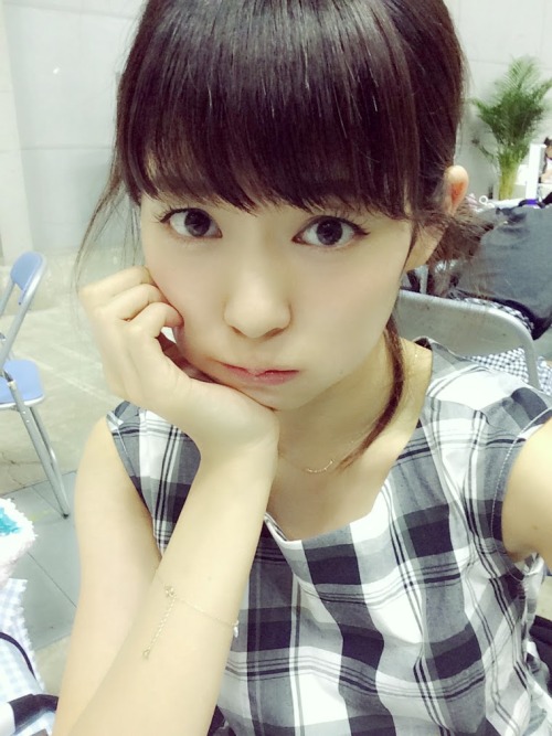 theloneliestavocado:  Watanabe Miyuki’s Google+ September 7, 2014 - Sunday10:26 AMGood morningー♪I’m still a little sleepy 😞 *laughs*11:52 AMI’m hungryyy.Puu ( ´•ω•｀)8:26 PMThank you very much 💓 for the nigi-nigi date (＊／ω＼)〝〟Today’s