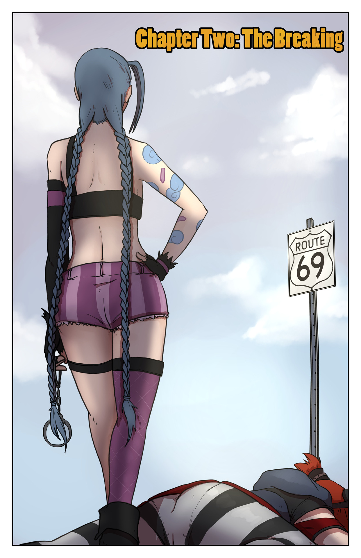 zaun-derground:  Jinx x Gaige Comic ‘Breaking a Vault Hunter’ by Anonymous (W.I.P.)Got