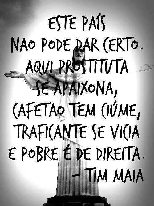 Eu sou bandida.