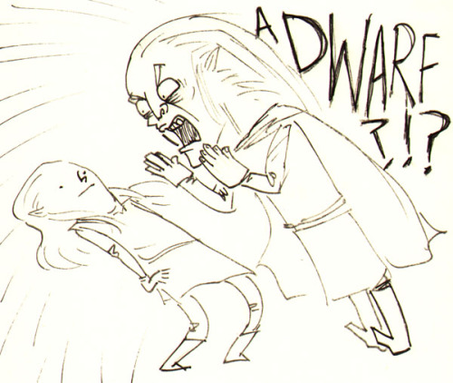 lauren-draws-things: DORF BAD. HALDIR SAY NO DORF ALLOWED.