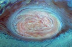 humanoidhistory:  Jupiter’s Great Red Spot,