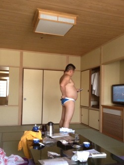 Blakewithchosen:  Bb-Extra-In:  He Had Prepared To Take A Bath In Dogo-Onsen Spa.