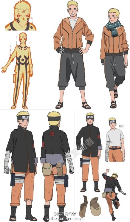 animepleasegood2:  Naruto the last Movie - Illustration characters design  OMG! NaruHina have kids ! XD  