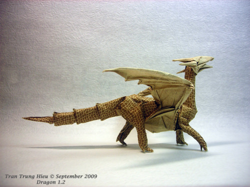 fer1972:  Origami Art by Tran Trung Hieu