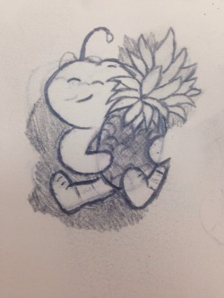 reddlr-trees:  Drew this on my midterm today
