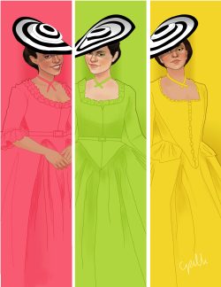 celestedoodles:  The Schuyler Sisters - Listen