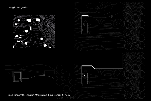 1975-77 Luigi Snozzi Casa Bianchetti Locarno-Monti - part I (part II) - via.