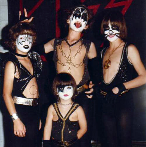 beatnikdaddio - a rite of 70′s childhood - dressing up as kiss...