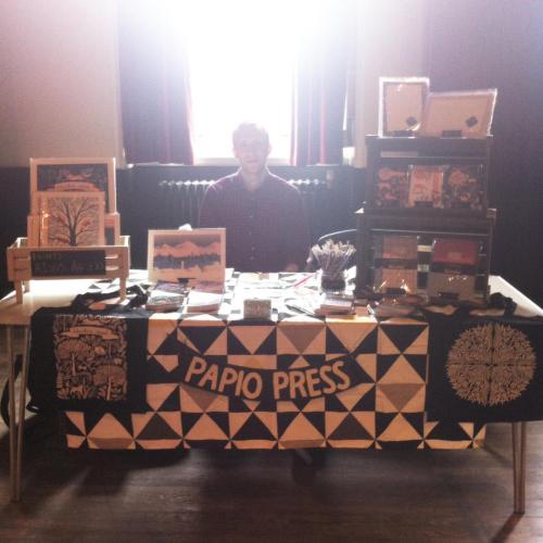 We’re down at Gloucester guildhall for a craft fair today! Doesn’t Harry look like an an