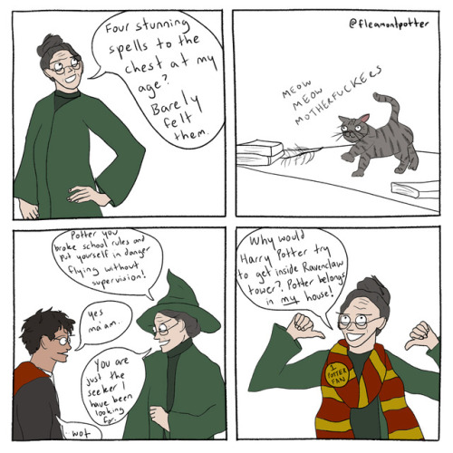 fleamontpotter:i love mcgonagall more than most things