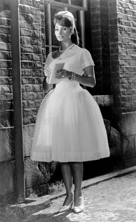 Sophia Loren  / production still from Anthony Asquith’s The Millionairess (1960)