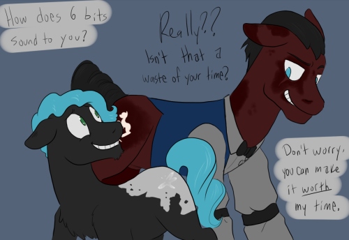 charlie-bad-touch:  “Did i seriously get overcharged??”(quietly posts this at 9am, assuming all the good people are not near my porn blog right now)(this entire sequence was inspired by me making a map of ponyville and figuring out where Mr Darlings