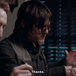 reedusnorman:  daryl dixon’s top tips for surviving the apocalypse: find a food source 