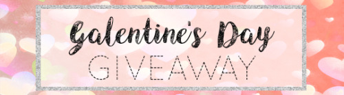 thevajunglebook:Galentine’s Day Book Giveaway!In honor of Galentine’s Day (2/13) and my general love