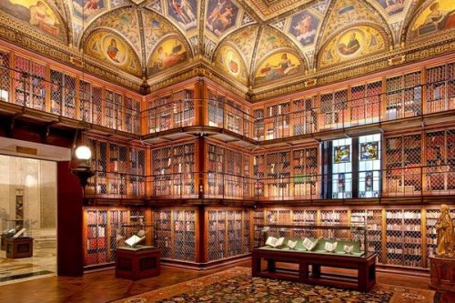 ministryofpeculiaroccurrences: red-dog-conspiracy:  steampunktendencies:  Pierpont Morgan Library &a