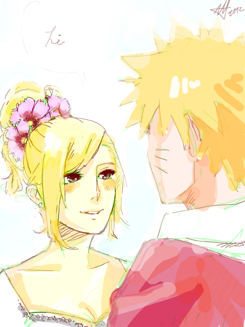 chiisaysart: renaerys wrote this amazing naruino fic and inspired me to draw