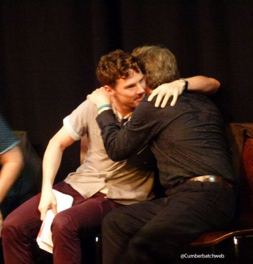 cumberbatchweb:Benedict Cumberbatch, Roger Allam, John Finnemore, Anthony Stewart Head &amp; cast at