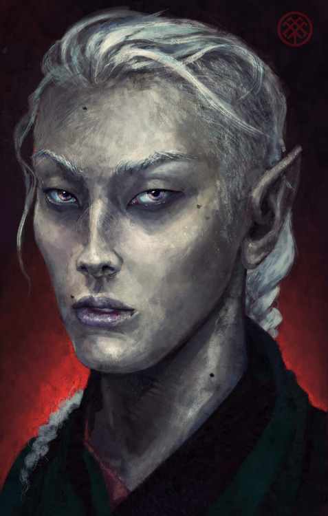 storminka:My Watcher Yonale. He is moon godlike based on pale elf. Cypher/rogue, aristocrat from The