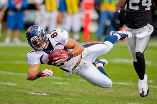 thegaydaily:  Eric Decker of the Denver Broncos