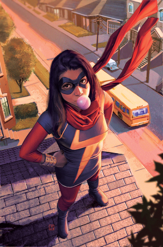  Ms. Marvel #002, by Jorge Molina 