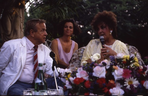 Good old friends: Elizabeth Taylor & Franco Zeffirelli