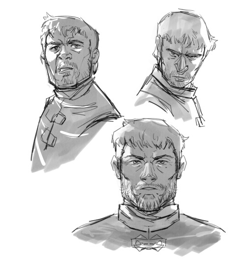 ayofandomthings: quick Jaime sketches 