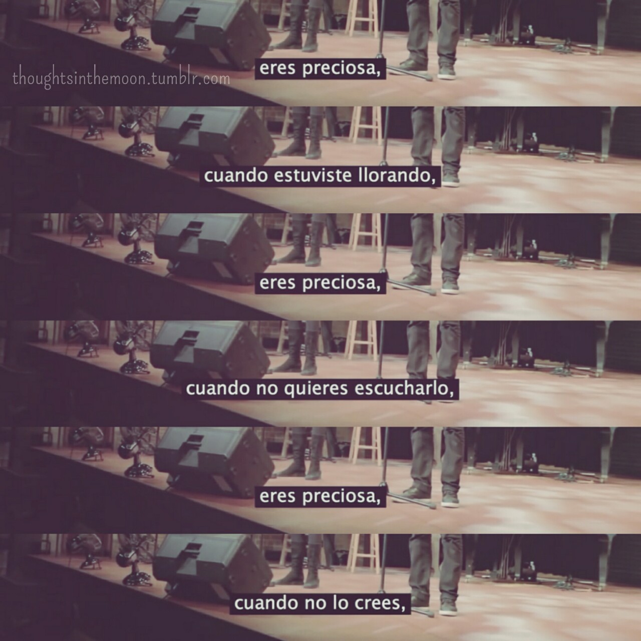 thoughtsinthemoon:  Eres preciosa, princesa.