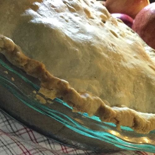 From Gastroposter Deanna Duguid, via Instagram: The Last Bite! Apple pie. Gastropostvan Thx again fo