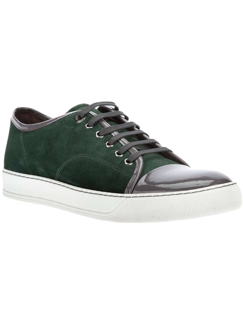 wantering-sneakers:  patent toe cap sneakerSearch for more Sneakers by Lanvin on