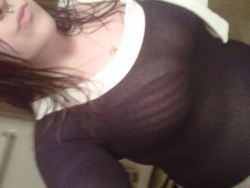 missfreudianslit:  ooooh, old see-through shirt! 