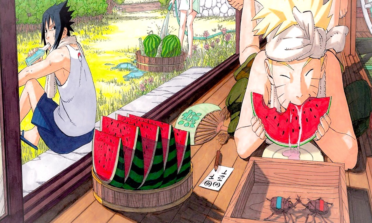 roro-chan-4ever:  NaruSasu   Summer ☼ 