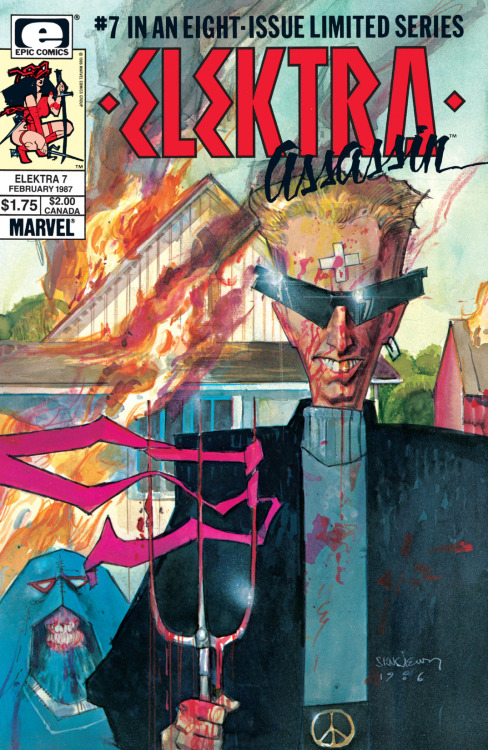 comixology:  Elektra: Assassin is on sale (today only) Covers by Bill Sienkiewicz
