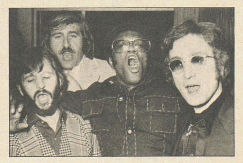 Ringo Starr • Mal Evans • Bobby Womack • John Lennon