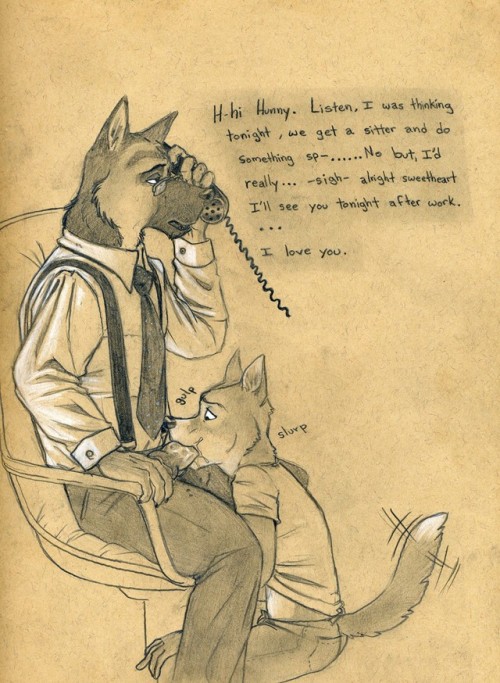 “His name was Smirnov” - TushFeaturing: Smirnov (Blacksad), (random character) (Tush)“I remember the