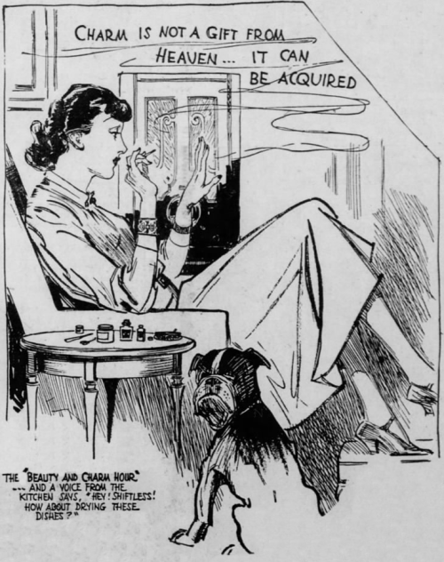 yesterdaysprint:The Decatur Daily Review, Illinois, April 4, 1937 The “Beauty and Charm Hour” — and 