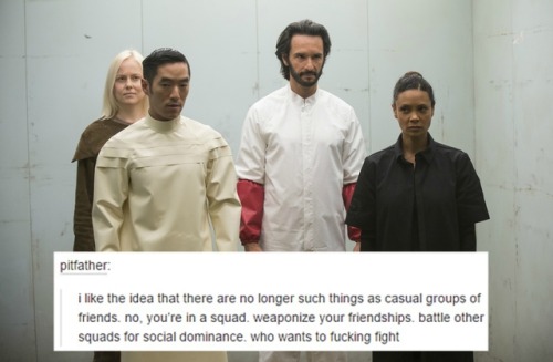 tyannaofthetowers: Westworld, text post meme [part 1] [part 2]