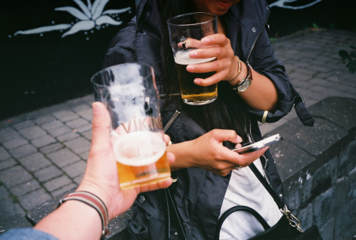 Cheers, Reykjavik.Portra 400.July, 2016.