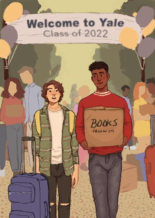 hatepotion: I drew Adam and Caleb for @podcastzine!!! 