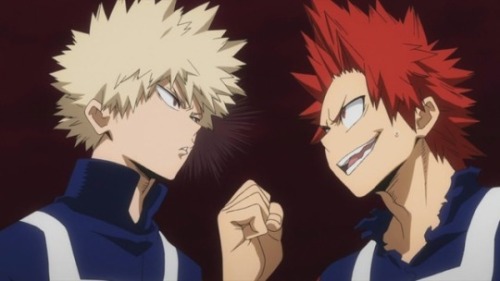 today’s queerplatonic relationship is: Bakugou Katsuki and Kirishima Eijirou from My Hero Acad