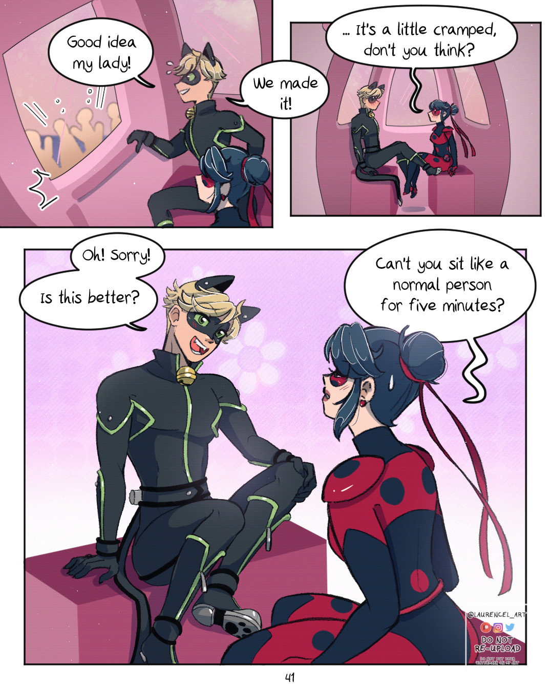 Autora do Comic: - Miraculous Ladybug Comic Pt Br