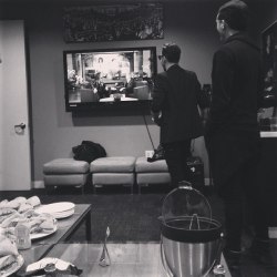 &ldquo;Watching @JaredLeto &amp; @TheEllenShow chat it up from the dressing room w/ @ShannonLeto #ELLEN &rdquo;