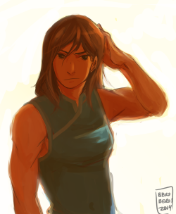 beroberos:  quickie korra doodle for you