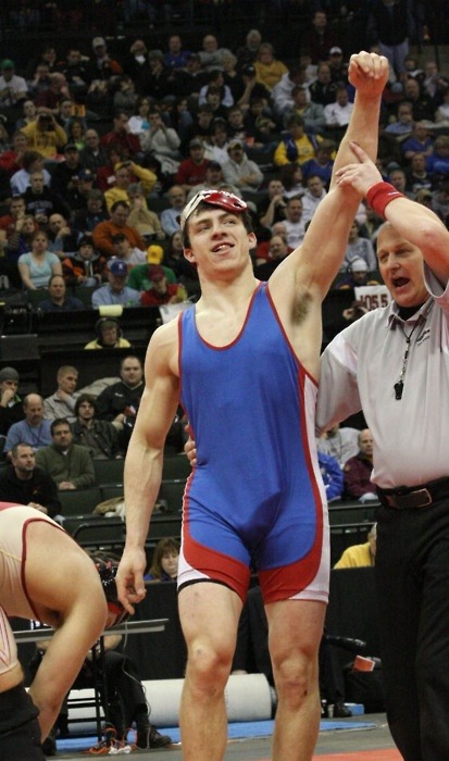 wrestlersandsinglets:  Follow me for Hot Wrestlers in Sexy Singlets =)