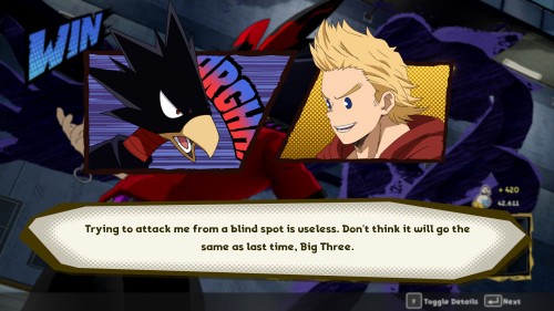 Tokoyami's Interactions With Other Students (all Scenarios)