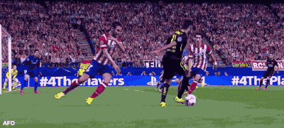 afootballobserver:  Atletico Madrid 1-0 Barcelona (agg 2-1) [UCL QF Leg 2] 09/04/2014